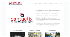 Desktop Screenshot of cantactix.com